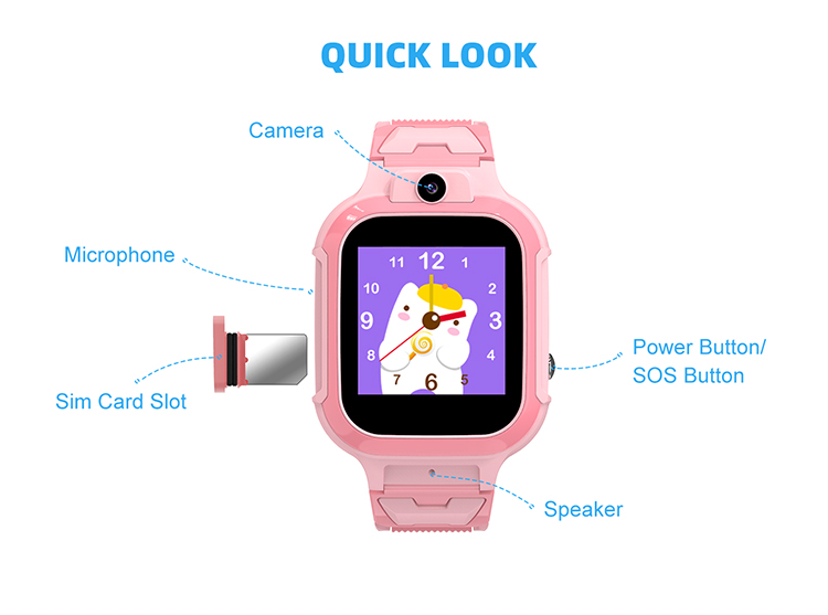 LT37 kids watch, LT37 children watch, 4G kid smart watch，kid smartwatch, LT37 smart watch， sim card smartwatch, 4g smartwatch, wifi smart watch